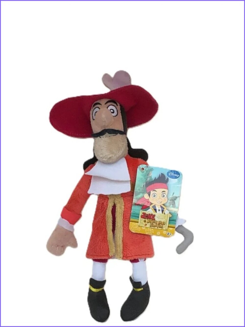 Disney Jake And The Never Land Pirates CAPTAIN HOOK 11" New w/ Tag